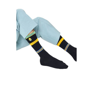 Happy Socks Black Cotton Sock - Ginchy