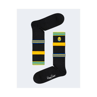 Happy Socks Black Cotton Sock - Ginchy