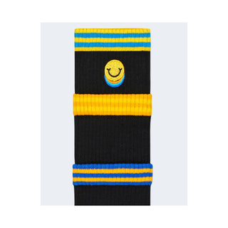 Happy Socks Black Cotton Sock - Ginchy