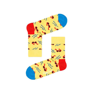 Happy Socks Yellow Cotton Sock - Ginchy