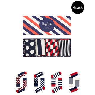 Happy Socks Blue Cotton Sock - Ginchy