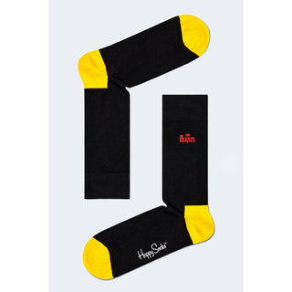 Happy Socks Black Cotton Sock - Ginchy