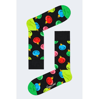 Happy Socks Black Cotton Sock - Ginchy
