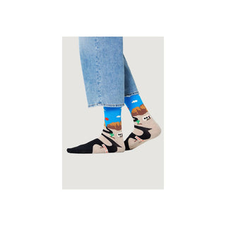Happy Socks Blue Cotton Sock - Ginchy