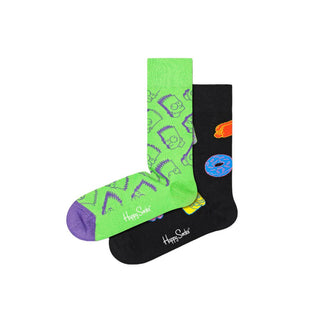 Happy Socks Black Cotton Sock - Ginchy