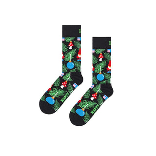 Happy Socks Black Cotton Sock - Ginchy