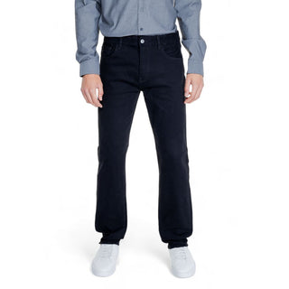 Armani Exchange Black Cotton Skinny Pant