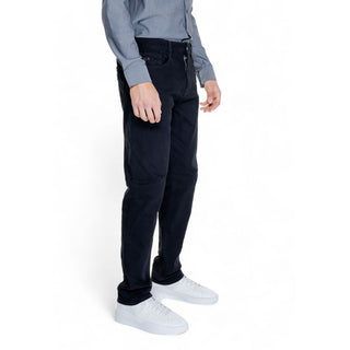Armani Exchange Black Cotton Skinny Pant