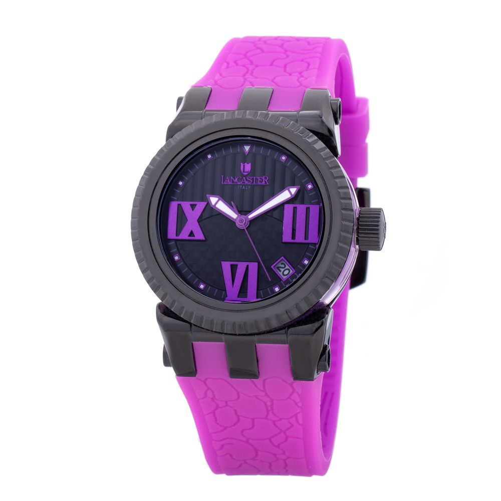 Lancaster Purple Synthetic Watch - Ginchy