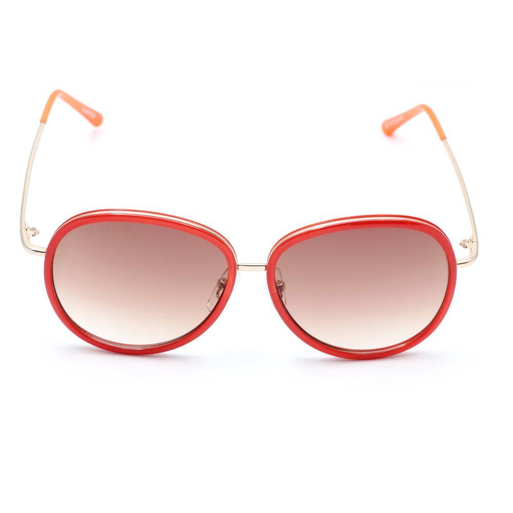 Lancaster Red Metal Sunglasses - Ginchy