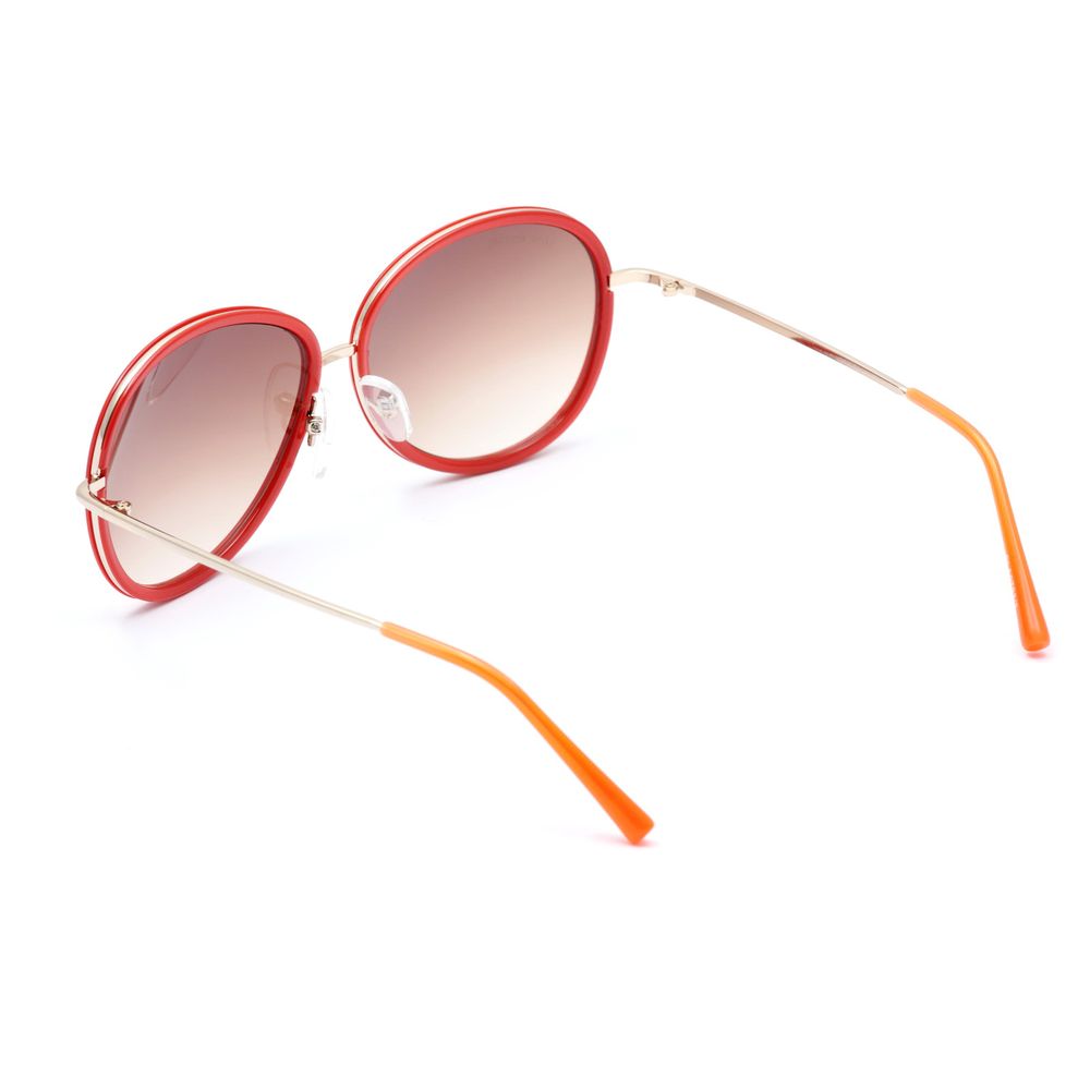 Lancaster Red Metal Sunglasses - Ginchy