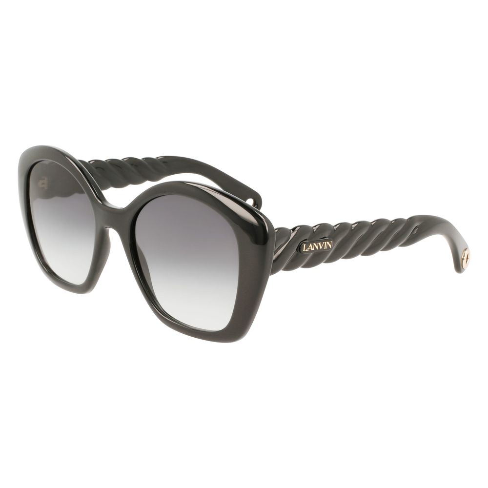 Lanvin Black Bio Injected Sunglasses - Ginchy