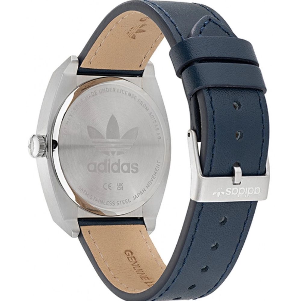 Adidas Blue Leather Watch - Ginchy