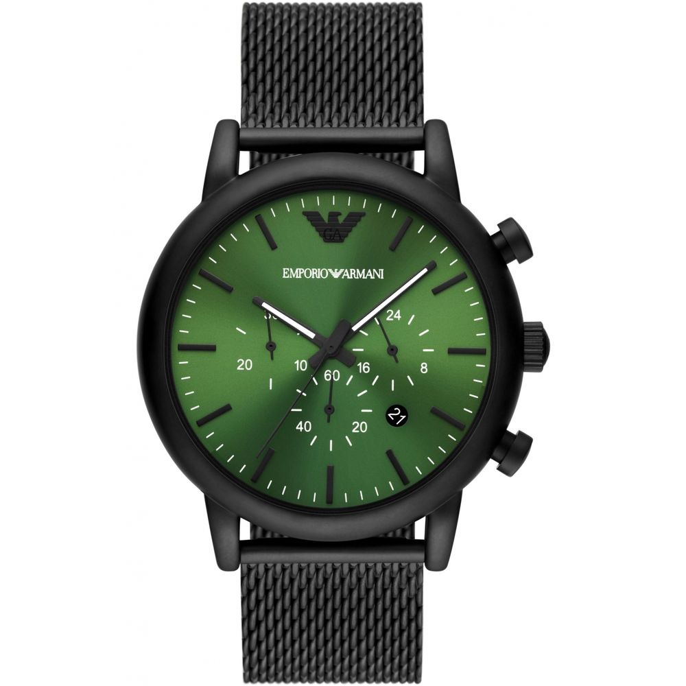 Armani Black Metal Watch - Ginchy
