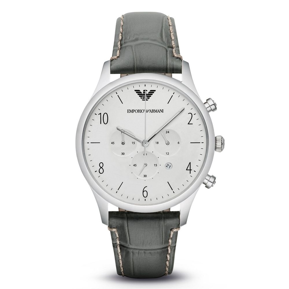 Armani Green Leather Watch - Ginchy