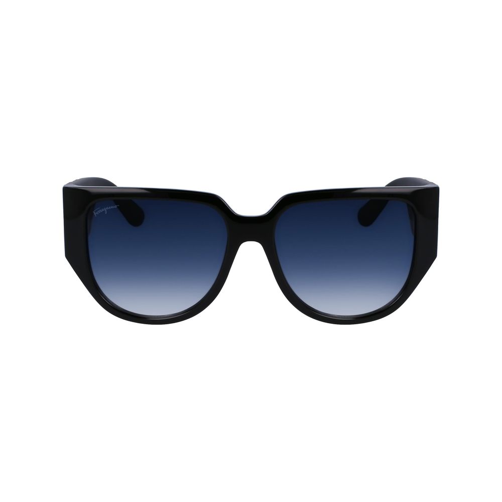 Ferragamo Black Bio Injected Sunglasses - Ginchy