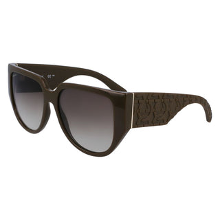 Ferragamo Green Bio Injected Sunglasses - Ginchy