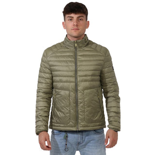Yes Zee Green Nylon Men Lightweight Vest - Ginchy