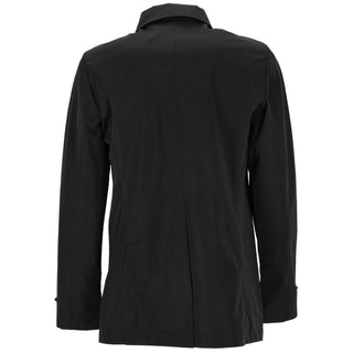 Yes Zee Black Polyester Jacket - Ginchy