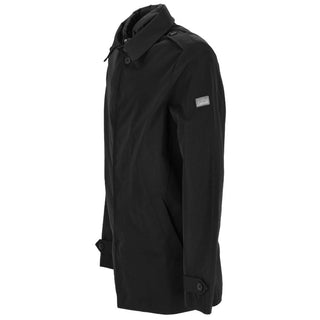 Yes Zee Black Polyester Jacket - Ginchy