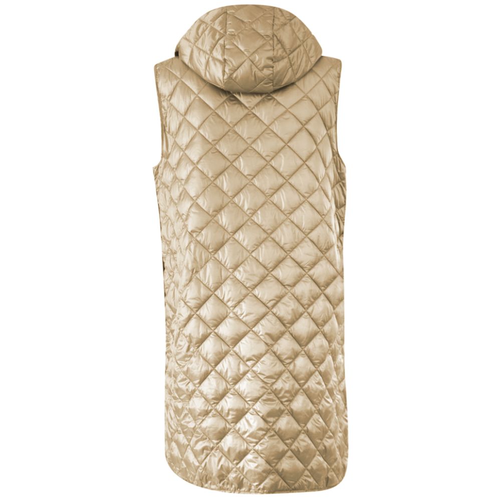 Yes Zee Beige Nylon Vest - Ginchy