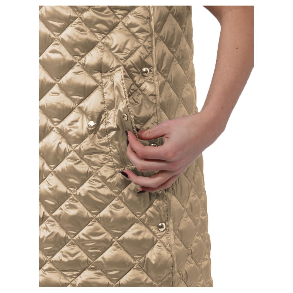Yes Zee Beige Nylon Vest - Ginchy