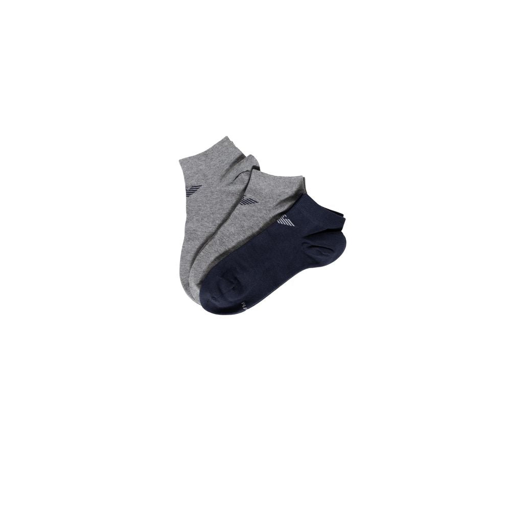 Emporio Armani Underwear Blue Cotton Sock - Ginchy