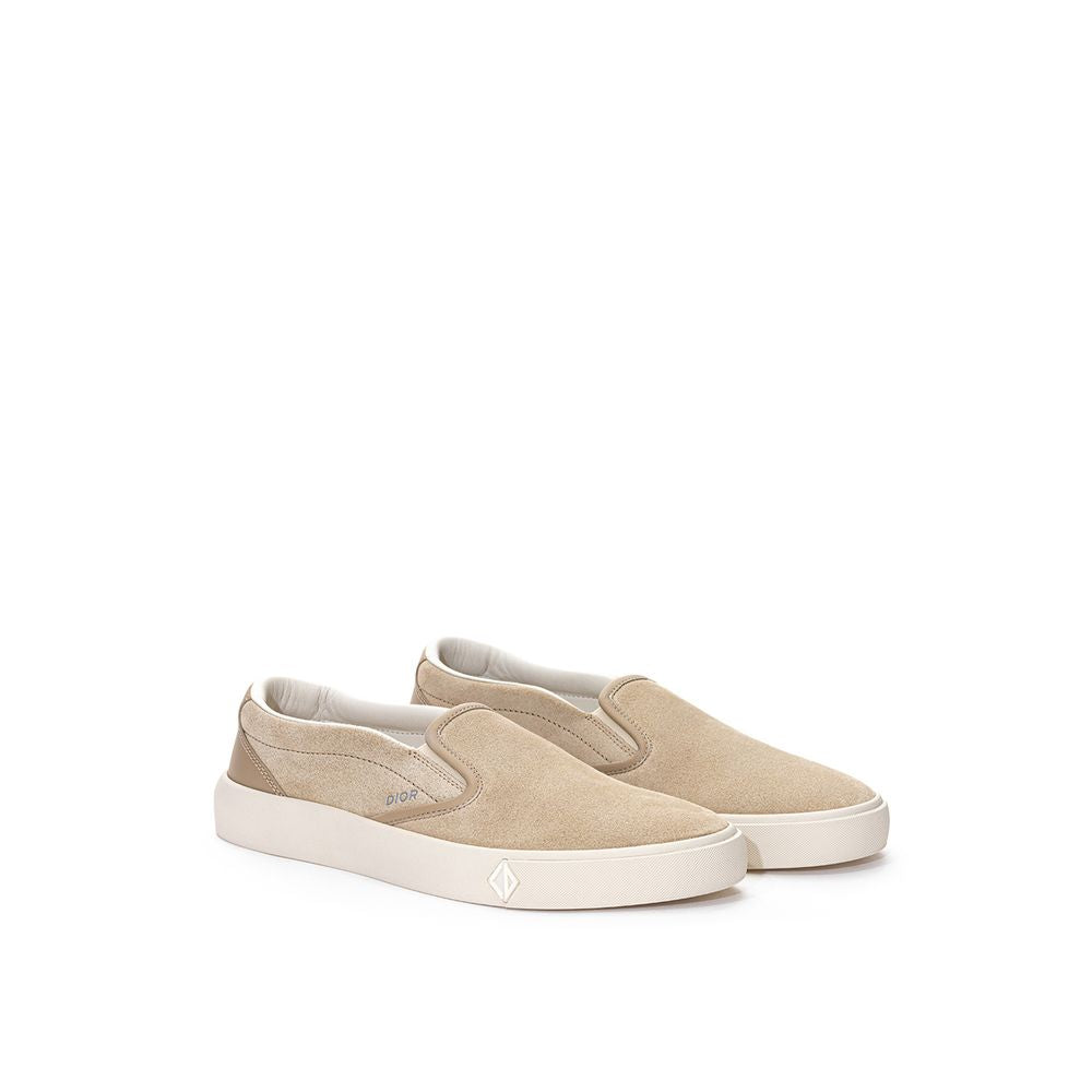 Dior Beige Leather Sneaker - Ginchy