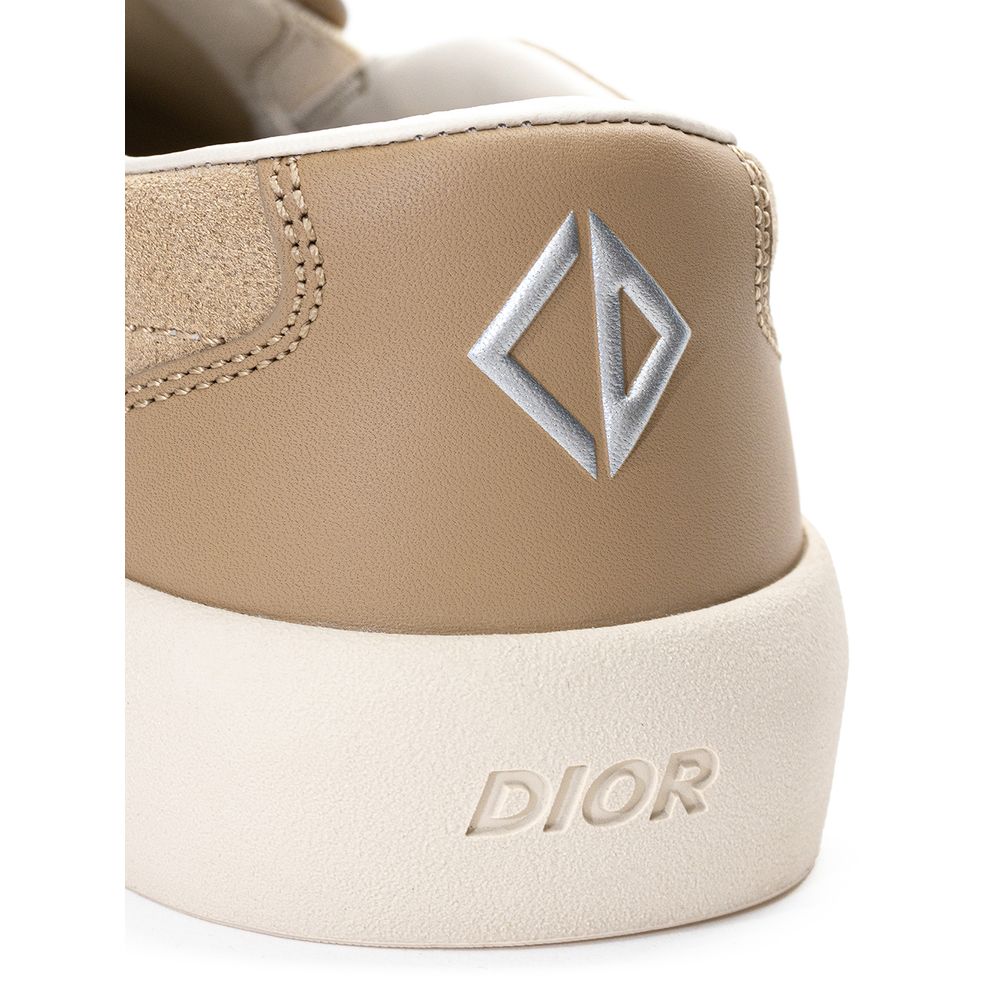 Dior Beige Leather Sneaker - Ginchy