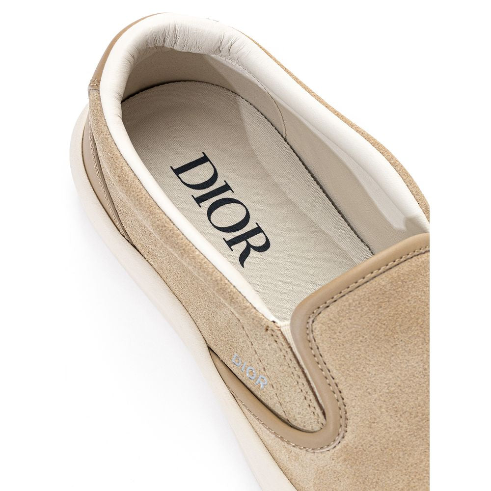 Dior Beige Leather Sneaker - Ginchy