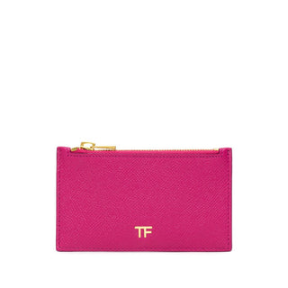 Tom Ford Fuchsia Leather Cardholder - Ginchy