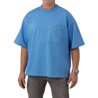 Bottega Veneta Blue Cotton T-Shirt - Ginchy