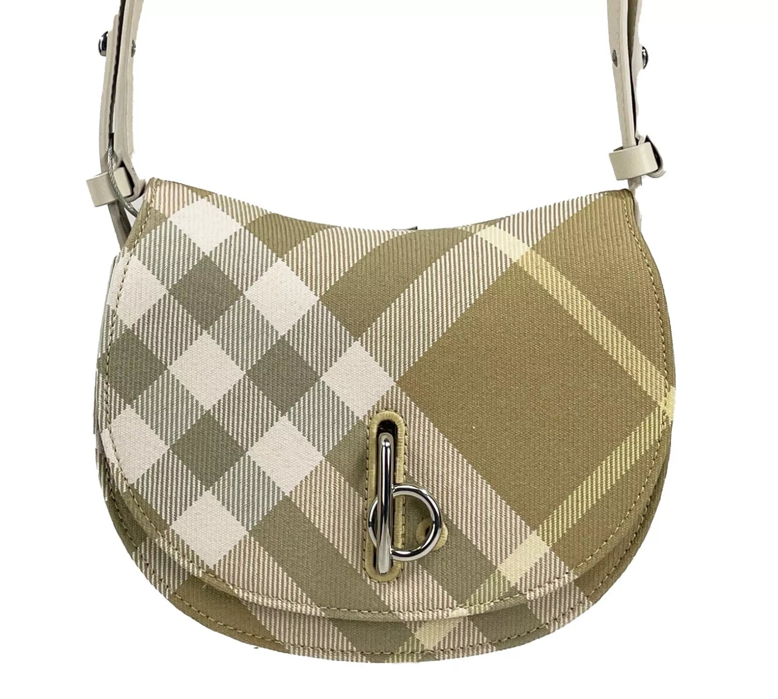 Burberry Mini Check Rocking Horse Crossbody Bag Purse - Ginchy