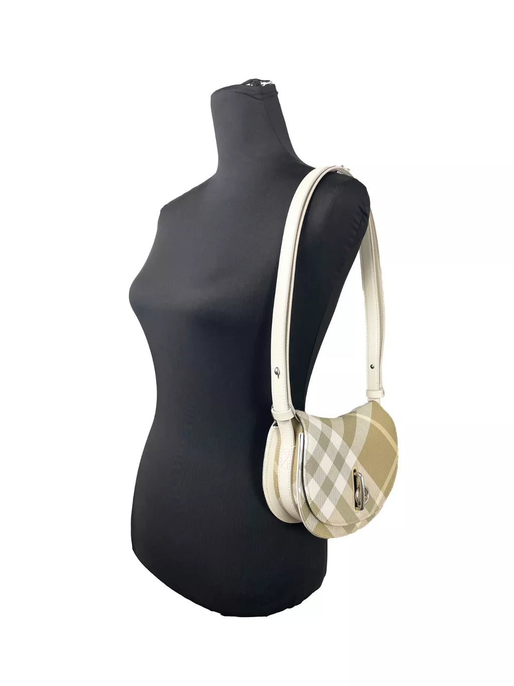 Burberry Mini Check Rocking Horse Crossbody Bag Purse - Ginchy