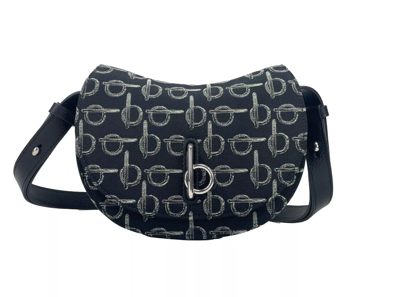 Burberry Mini Rocking Horse Crossbody Bag Purse Black - Ginchy