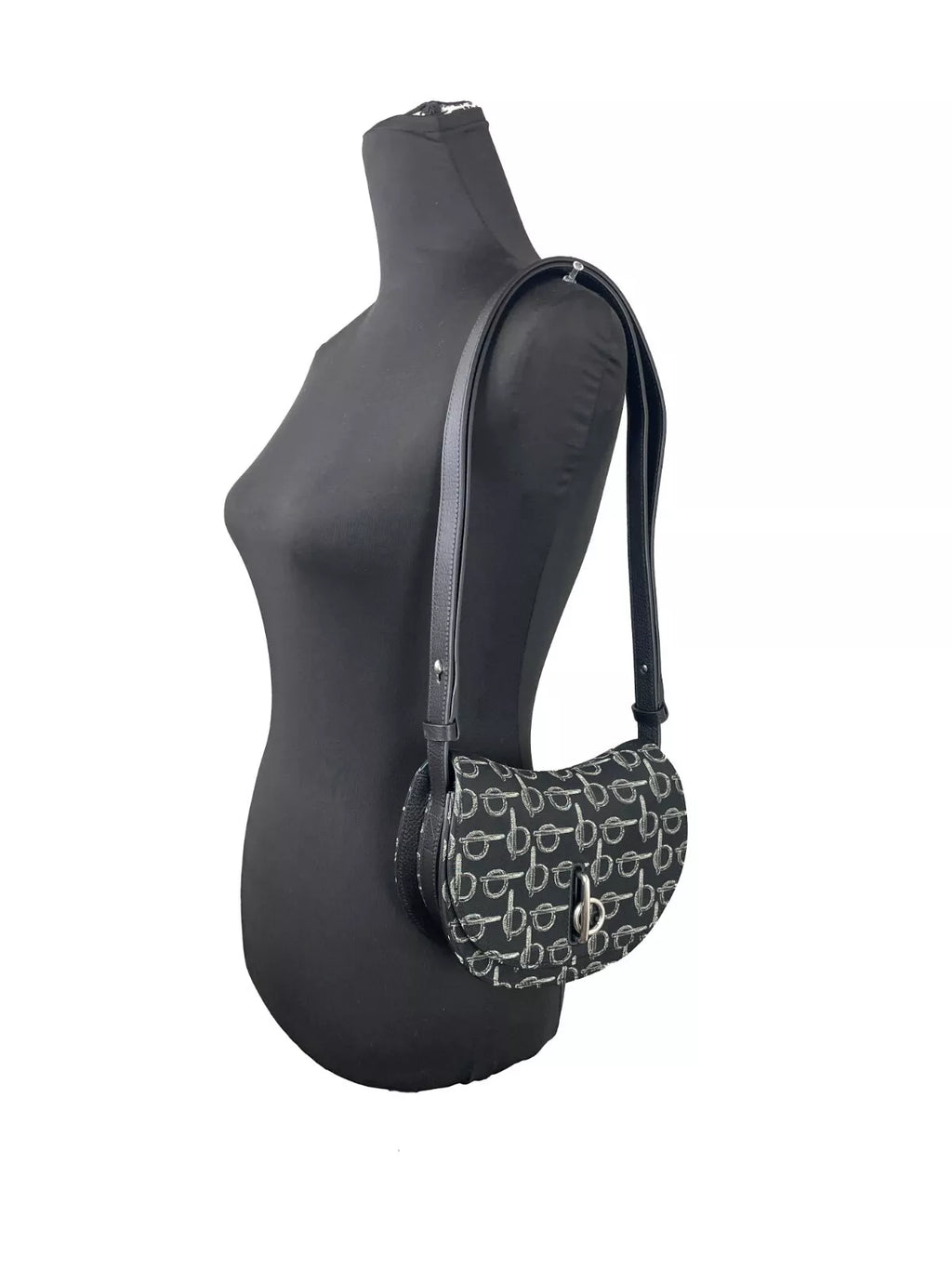 Burberry Mini Rocking Horse Crossbody Bag Purse Black - Ginchy