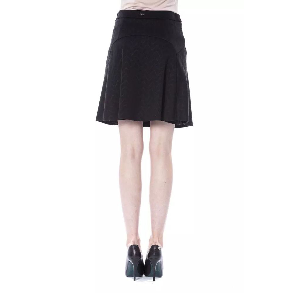 BYBLOS Black Polyester Skirt - Ginchy