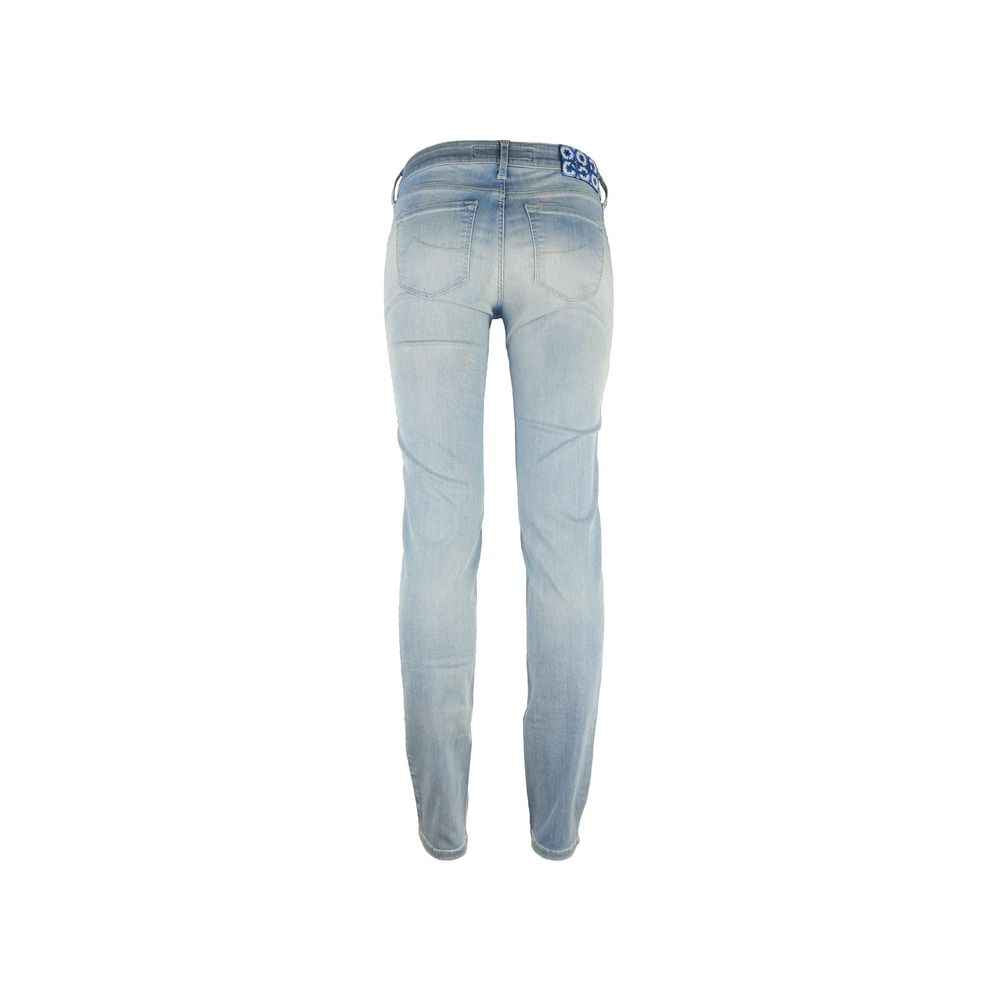 Jacob Cohen Blue Cotton Jeans & Pant