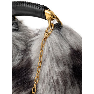 Tom Ford Gray Leather Handbag - Ginchy
