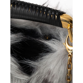 Tom Ford Gray Leather Handbag - Ginchy