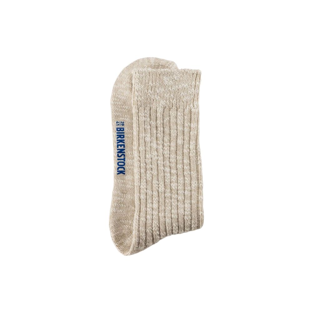 Birkenstock Beige Cotton Sock - Ginchy