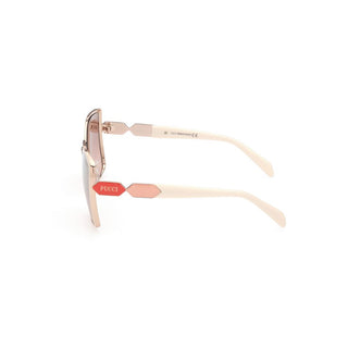 Emilio Pucci White Metal Sunglasses - Ginchy