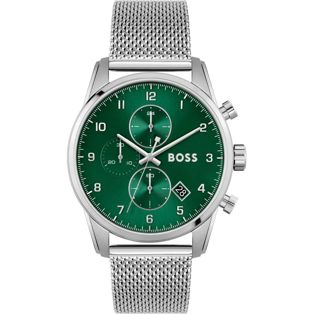 Hugo Boss Silver Stainless Steel Watch - Ginchy