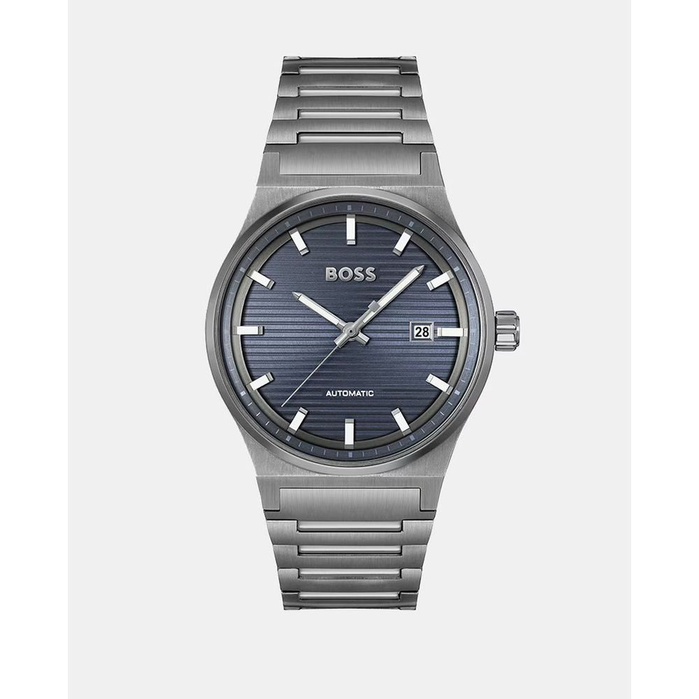 Hugo Boss Gray Stainless Steel Watch - Ginchy