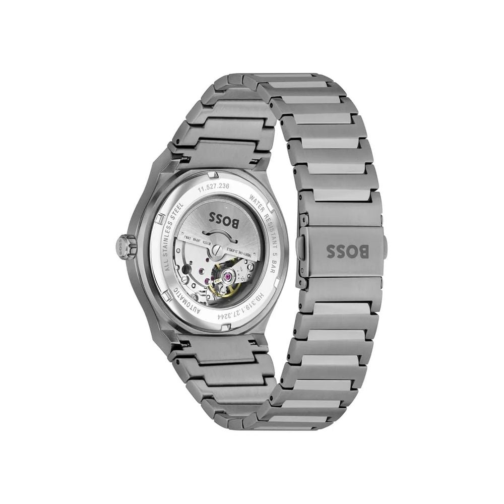 Hugo Boss Gray Stainless Steel Watch - Ginchy