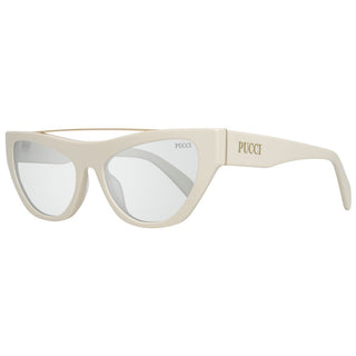 Emilio Pucci White Metal Sunglasses - Ginchy