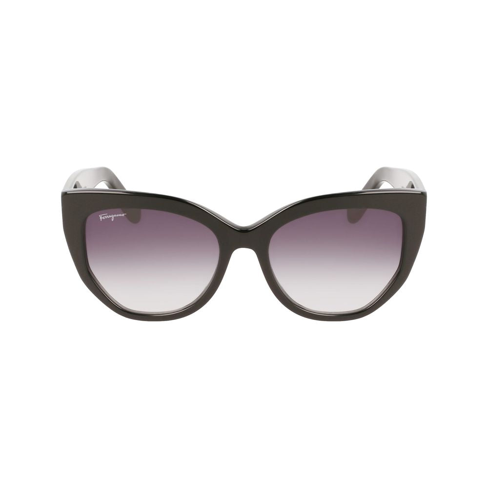 Ferragamo Black Acetate Sunglasses - Ginchy