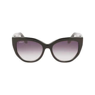 Ferragamo Black Acetate Sunglasses - Ginchy