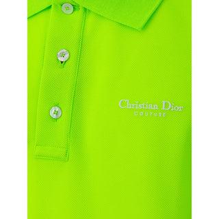 Dior Green Cotton Polo Shirt - Ginchy