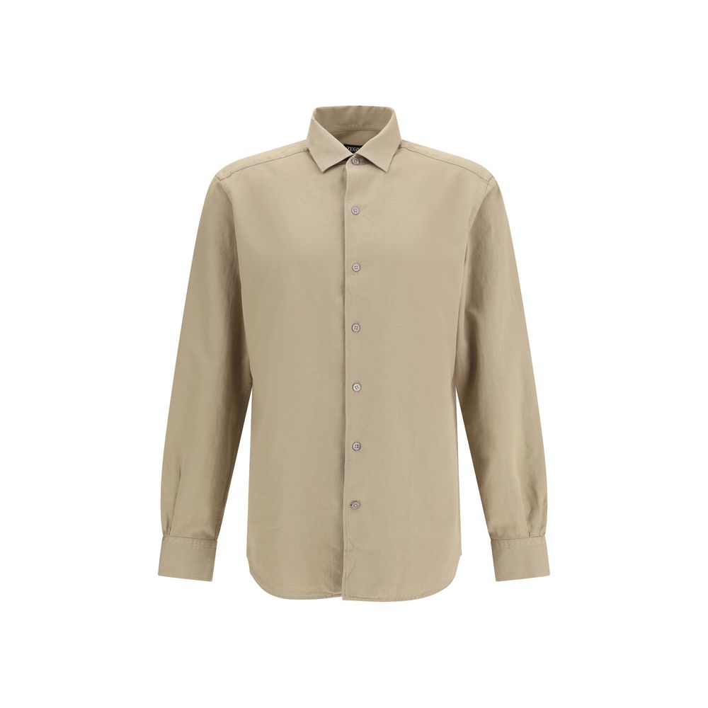 ZEGNA Cotton and linen Shirt - Ginchy
